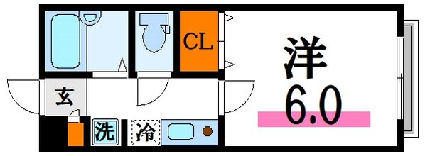 エルカーサ南小岩の物件間取画像